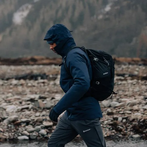 Montane Phase Pro Shell Waterproof Jacket Eclipse Blueblack Mens Montane Waterproof