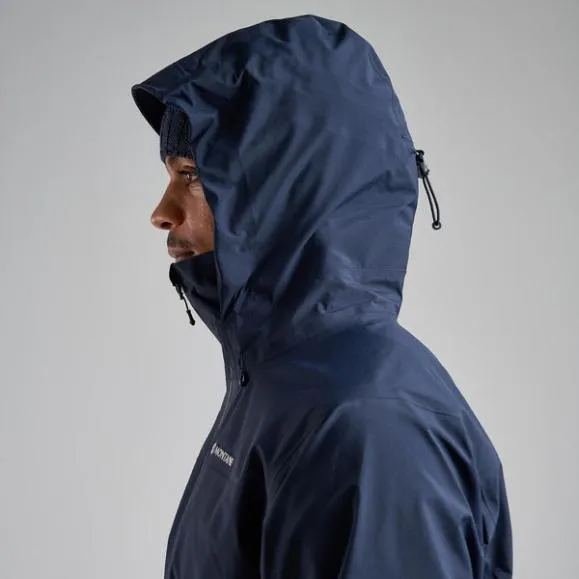 Montane Phase Pro Shell Waterproof Jacket Eclipse Blueblack Mens Montane Waterproof