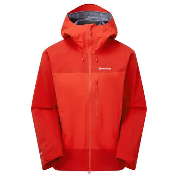 Montane Phase XPD Waterproof Jacket Adrenaline Redeclipse Blue Mens Montane Waterproof