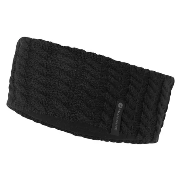 Montane Windjammer Headband Blacksaffron Red MensWomens Montane Hats
