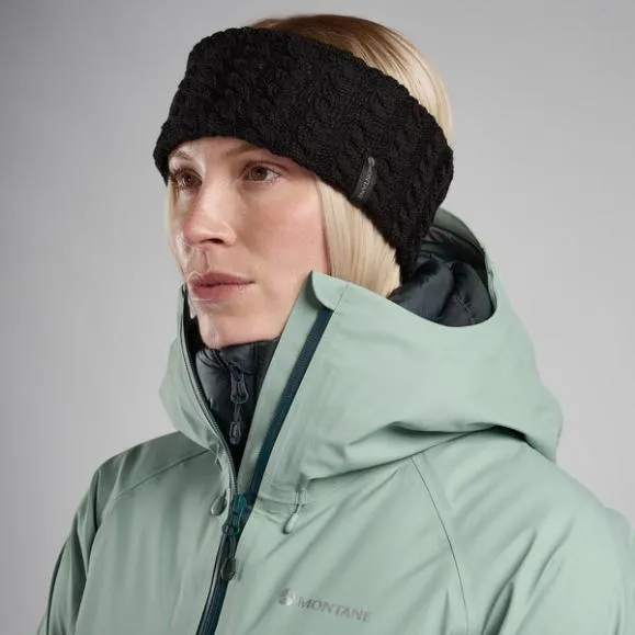 Montane Windjammer Headband Blacksaffron Red MensWomens Montane Hats