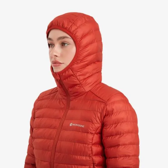 Montane WoIcarus Hooded Insulated Jacket Deep Forestblacksaffron Red Womens Montane Insulated Montane WoIcarus Hooded Insulated Jacket Deep Forestblacksaffron Red Womens Montane Insulated