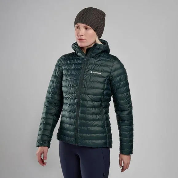 Montane WoIcarus Hooded Insulated Jacket Deep Forestblacksaffron Red Womens Montane Insulated Montane WoIcarus Hooded Insulated Jacket Deep Forestblacksaffron Red Womens Montane Insulated
