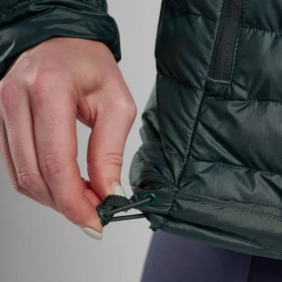 Montane WoIcarus Hooded Insulated Jacket Deep Forestblacksaffron Red Womens Montane Insulated Montane WoIcarus Hooded Insulated Jacket Deep Forestblacksaffron Red Womens Montane Insulated