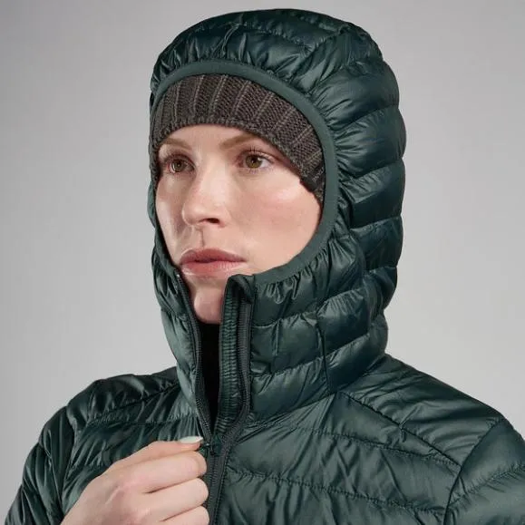 Montane WoIcarus Hooded Insulated Jacket Deep Forestblacksaffron Red Womens Montane Insulated Montane WoIcarus Hooded Insulated Jacket Deep Forestblacksaffron Red Womens Montane Insulated
