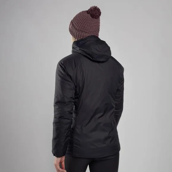 Montane WoRespond Hooded Insulated Jacket Deep Forestsaffron Redblack Womens Montane Insulated Montane WoRespond Hooded Insulated Jacket Deep Forestsaffron Redblack Womens Montane Insulated