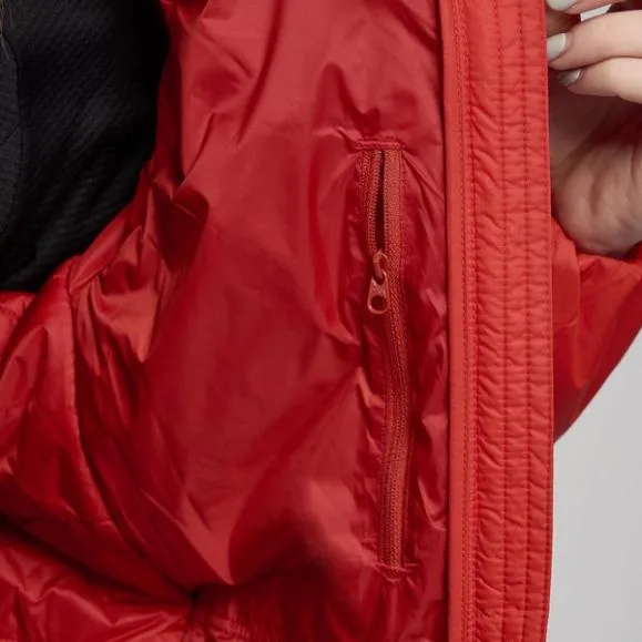 Montane WoRespond Hooded Insulated Jacket Deep Forestsaffron Redblack Womens Montane Insulated Montane WoRespond Hooded Insulated Jacket Deep Forestsaffron Redblack Womens Montane Insulated