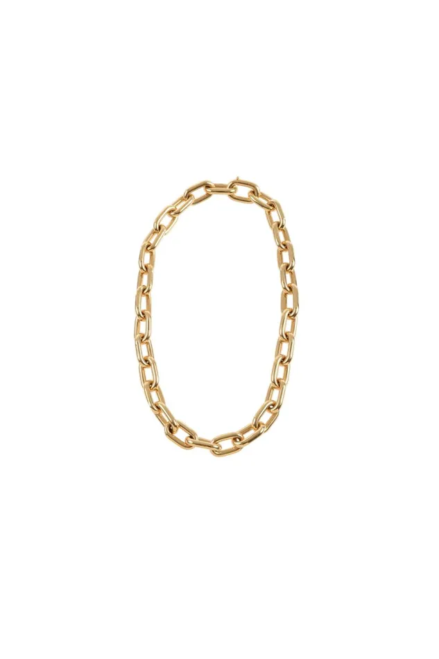 Necklaces Women Gabriela Hearst Small Chain Necklace In 18K Gold