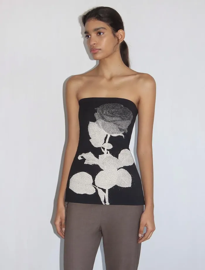 No 1735 Conxita Black Women Paloma Wool Tops