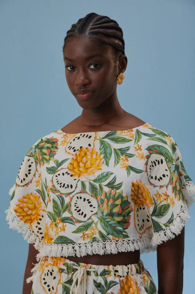 OffWhite Biriba Blouse Women FARM Rio Blouses