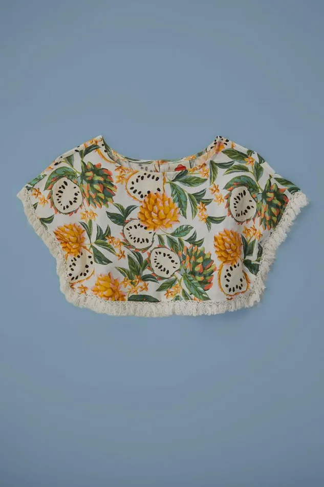 OffWhite Biriba Blouse Women FARM Rio Blouses OffWhite Biriba Blouse Women FARM Rio Blouses