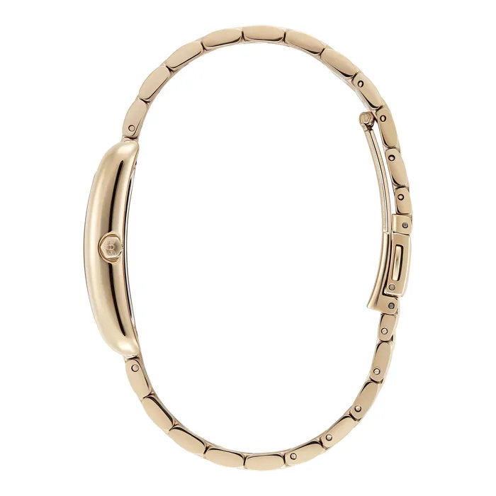 Olivia Burton 23mm Grove Midnight Plum and Rose Gold Bracelet Watch Women Color Dial Watches