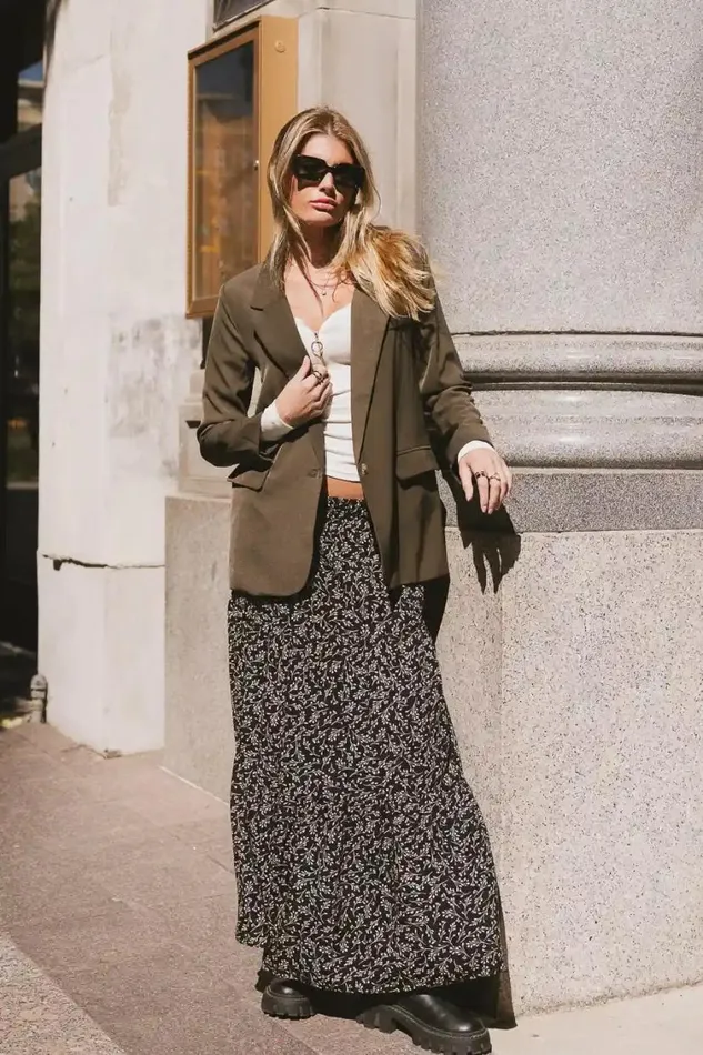 Outerwear Women Bohme Crystal Blazer In Olive
