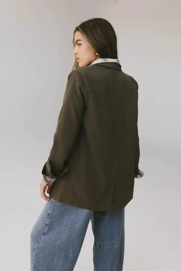 Outerwear Women Bohme Crystal Blazer In Olive