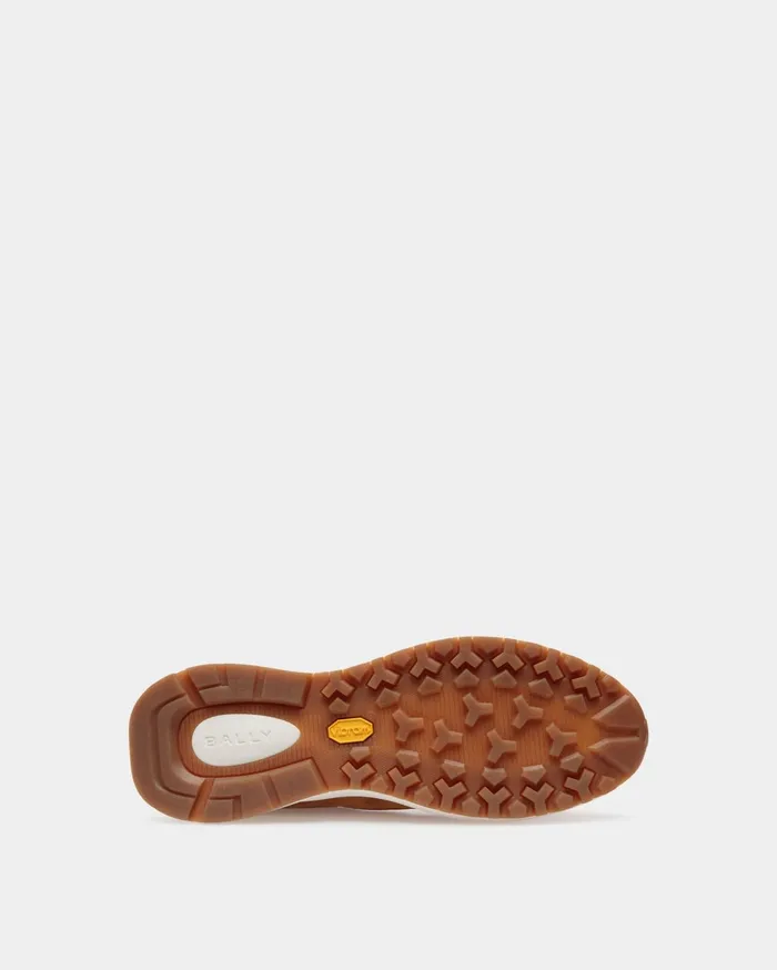 Outline Sneaker In Brown Nubuck Leather Men Bally Sneakers