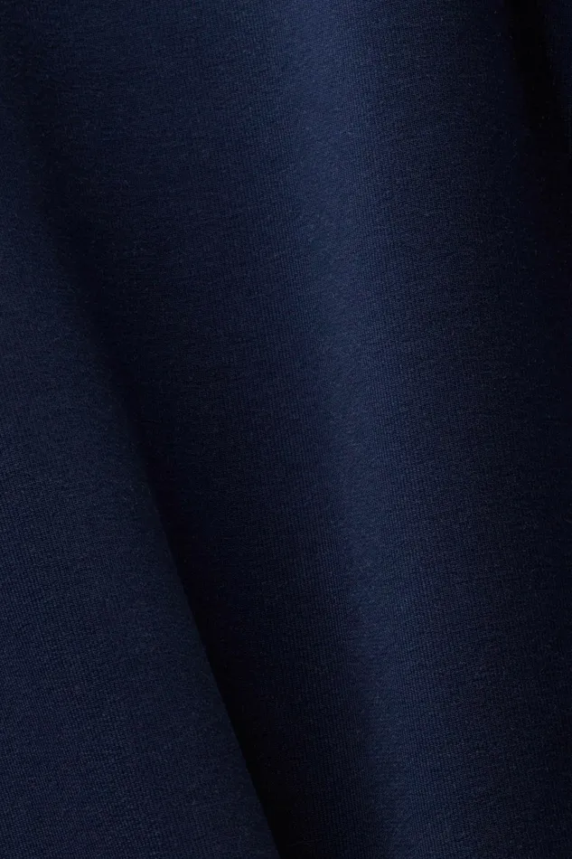 Pants Joggers Women Esprit Organic Cotton Knitted Pants Blue Rinse