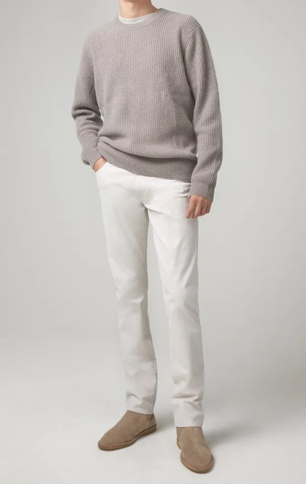 Pants Mens Citizens Of Humanity Bowery Standard Slim Fit Twill In Mist Mist