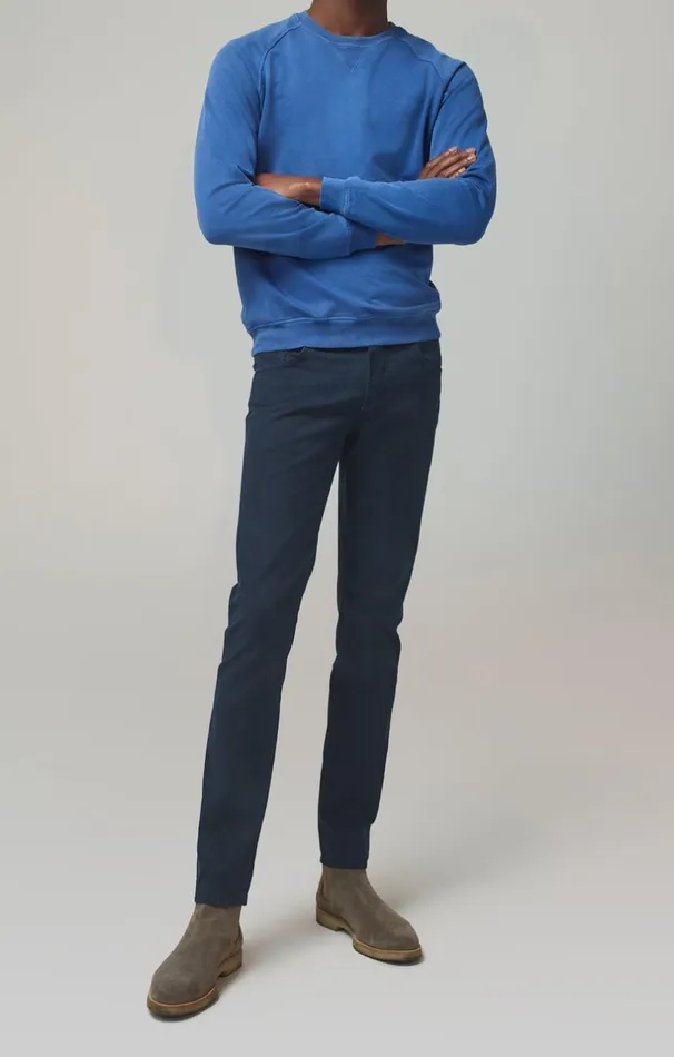 Pants Mens Citizens Of Humanity Noah Skinny Fit Luxury Sateen Twill In Satellite Satellite