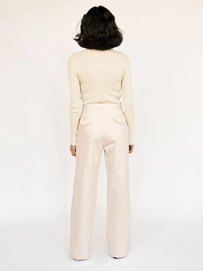 Pants The UNDONE Women Matin 8211 Natural Slim Pant