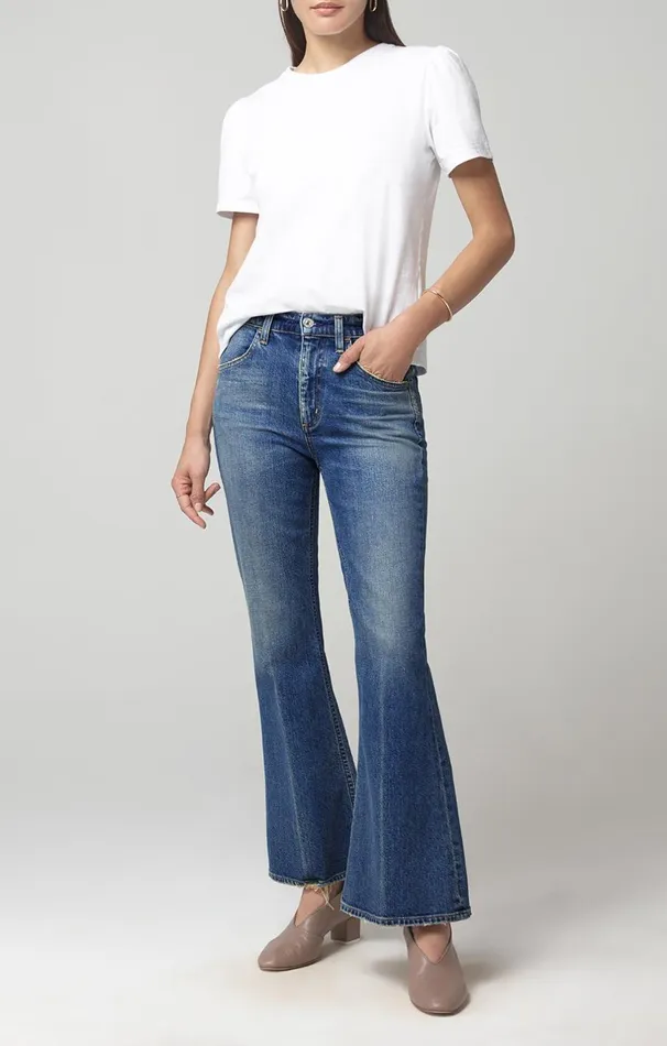 Pants Women Citizens Of Humanity Amelia Vintage Flare In Long Gone Long Gone