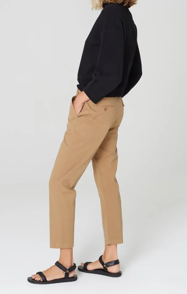 Pants Women Citizens Of Humanity Brooke Chino In Brown Sugar Brown Sugar
