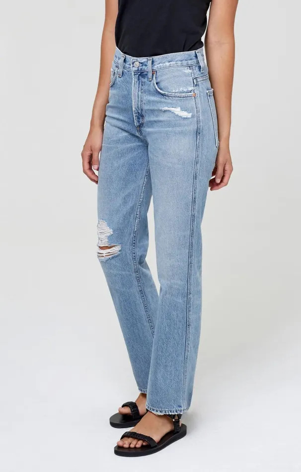 Pants Women Citizens Of Humanity Daphne High Rise Stovepipe In Navarro Navarro