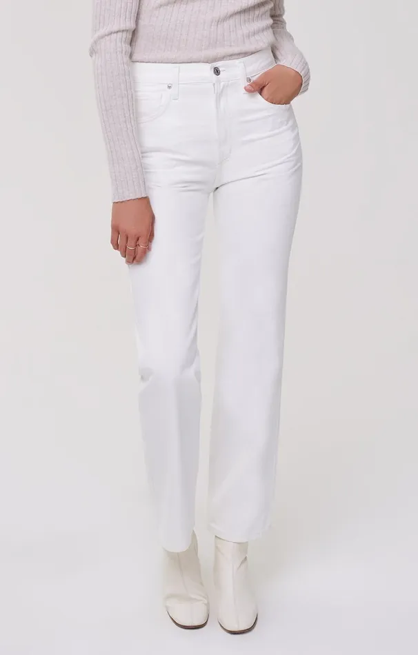 Pants Women Citizens Of Humanity Daphne High Rise Stovepipe In Porcelain Porcelain