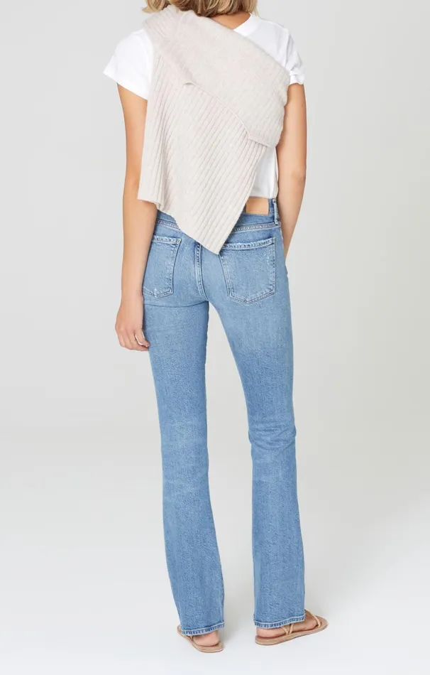 Pants Women Citizens Of Humanity Emannuelle Slim Boot In Chit Chat Chit Chat