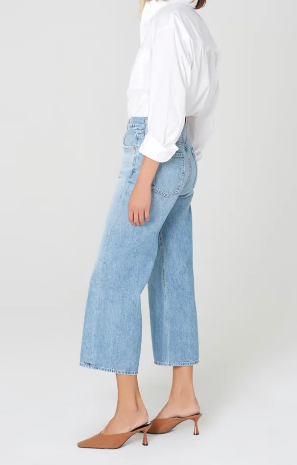 Petite Women Citizens Of Humanity Sacha High Rise Wide Leg In Tularosa Tularosa
