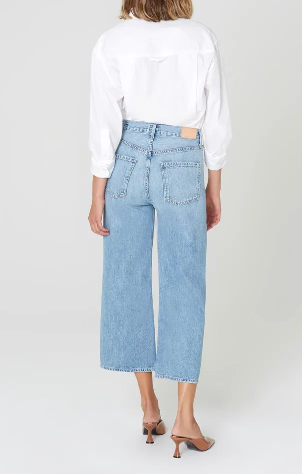 Petite Women Citizens Of Humanity Sacha High Rise Wide Leg In Tularosa Tularosa