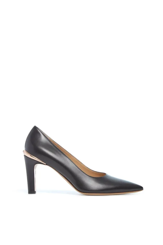 Pumps Women Gabriela Hearst Edwina High Heel Stiletto Pump In Black Nappa Leather