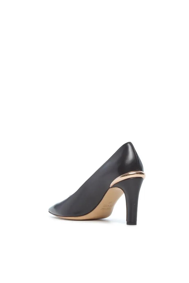Pumps Women Gabriela Hearst Edwina High Heel Stiletto Pump In Black Nappa Leather Pumps Women Gabriela Hearst Edwina High Heel Stiletto Pump In Black Nappa Leather