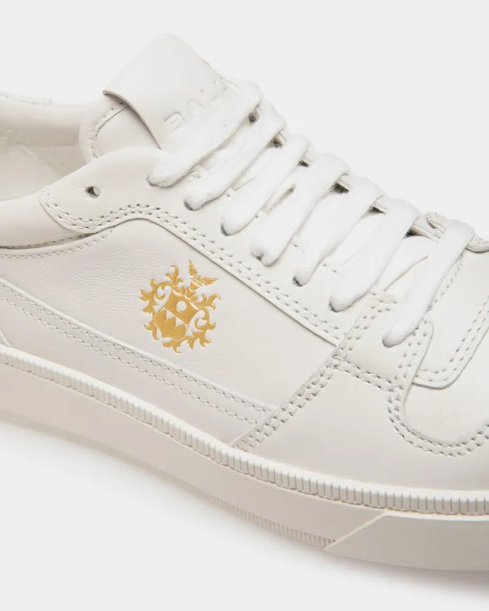 Raise Sneaker In White Leather Women Bally Sneakers
