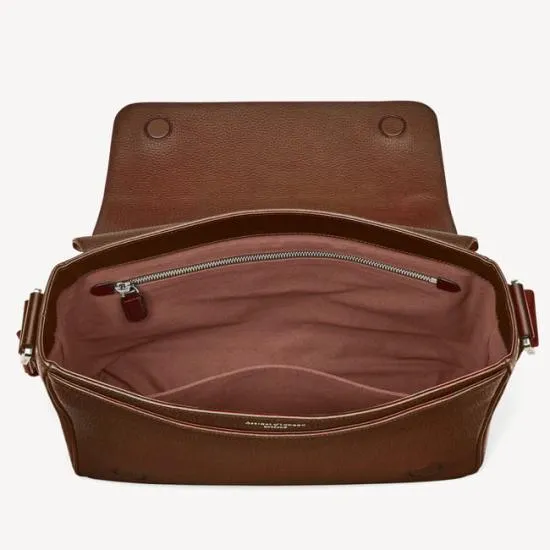 Reporter Messenger Bag Tobacco Pebble Men Aspinal Of London Laptop Bags Reporter Messenger Bag Tobacco Pebble Men Aspinal Of London Laptop Bags