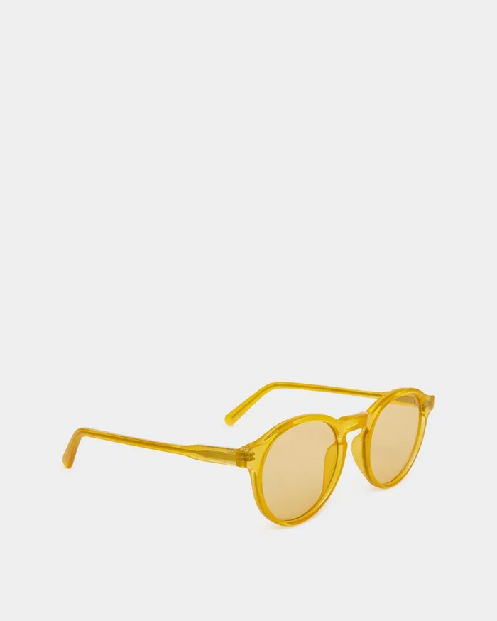 Round Sunglasses In Honey WomenMen Bally Sunglasses