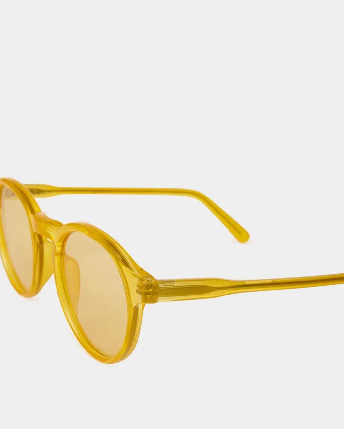 Round Sunglasses In Honey WomenMen Bally Sunglasses