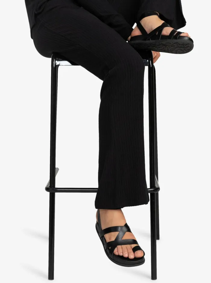 Roxy Ahri 8211 Sandals Black Women Shoes