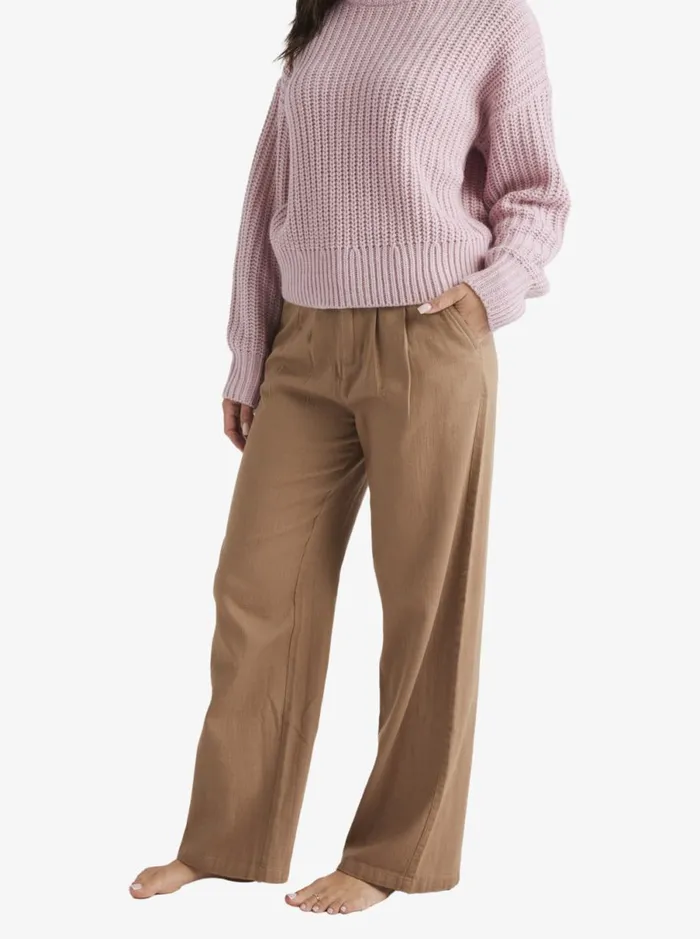 Roxy Attractive Light 8211 Chino Pants Portabella Women Trousers