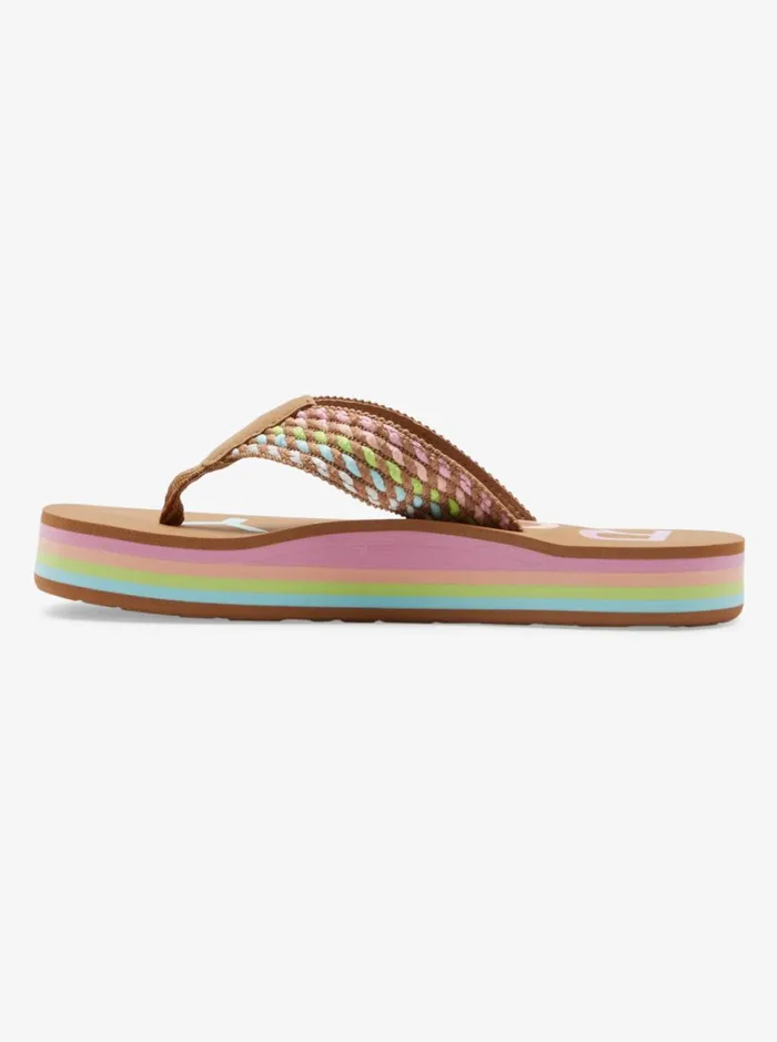 Roxy Chika Hi 8211 Sandals For Girls Multi 1 Kids Shoes Roxy Chika Hi 8211 Sandals For Girls Multi 1 Kids Shoes