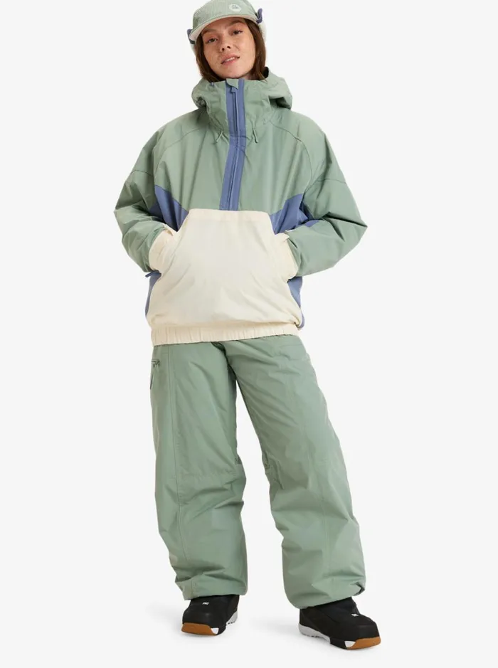 Roxy Chloe Kim 8211 Snow Jacket Lily Pad Women Jackets and Coats