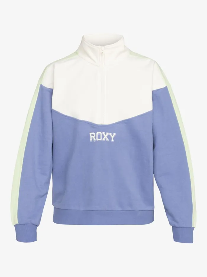 Roxy Essential Energy 8211 HalfZip Sweatshirt Wild Wind Women Sweatshirts and Hoodies