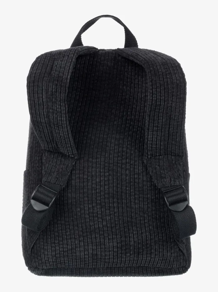 Roxy Feeling Good 8211 Extra Small Corduroy Backpack Anthracite WomenKids Backpacks