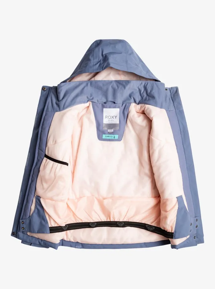 Roxy Galaxy 8211 Snow Jacket For Girls 8 8211 16 Wild Wind Kids Jackets and Coats