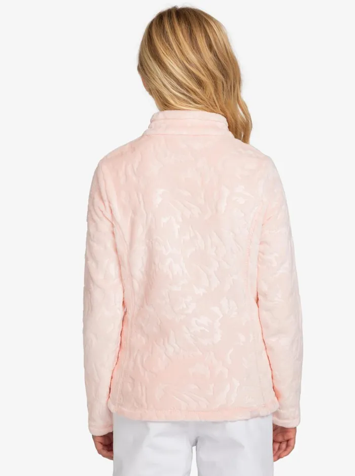 Roxy Igloo 8211 ZipUp Sweatshirt For Girls 8 8211 16 Pink Salt Kids Sweatshirts and Hoodies