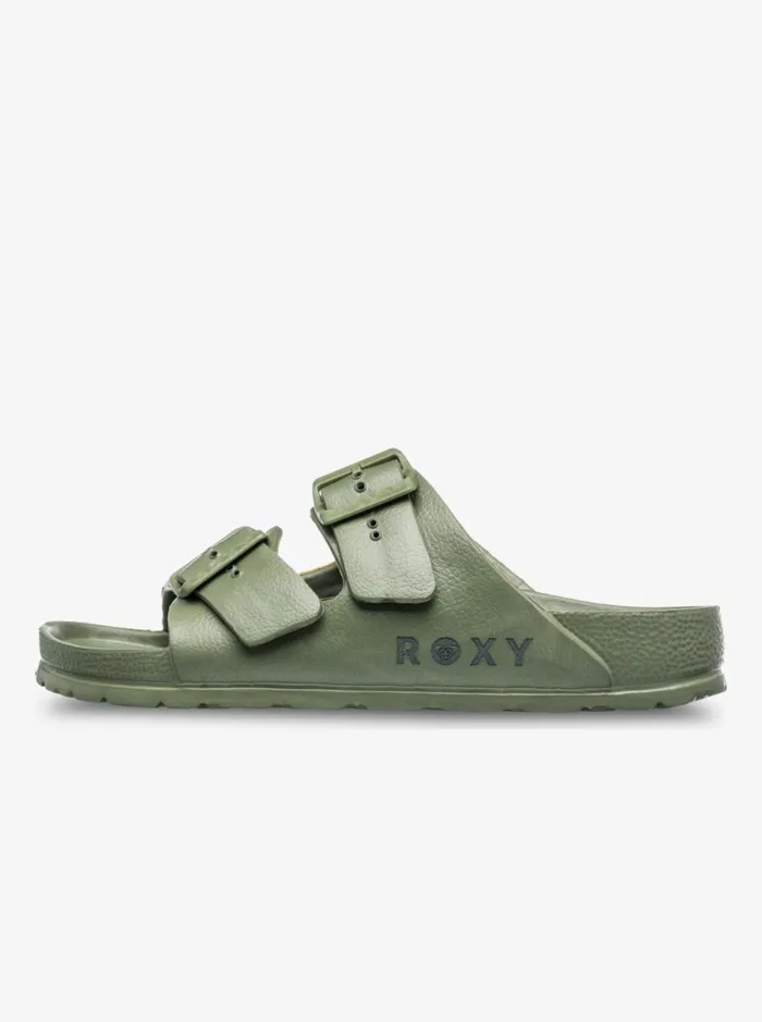 Roxy Kattie 8211 FlipFlops Oil Green Women Shoes