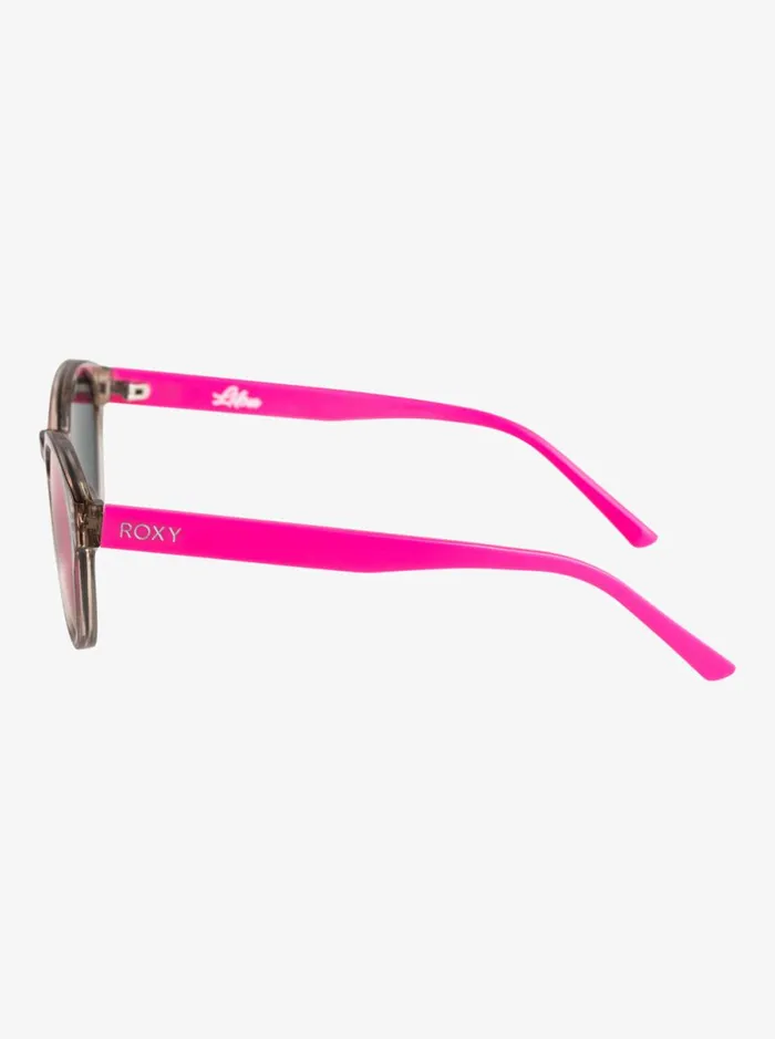 Roxy Lilou 8211 Sunglasses For Girls Greyml Purple Kids Accessories