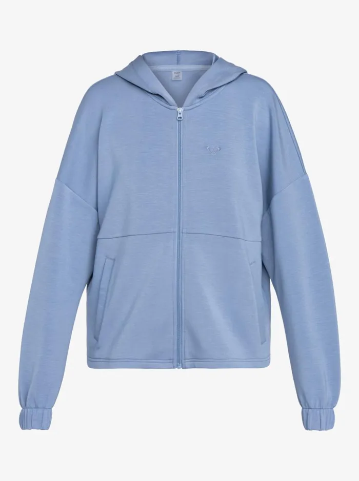 Roxy Rise and Vibe Sweet 8211 ZipUp Hoodie Wild Wind Women Sweatshirts and Hoodies