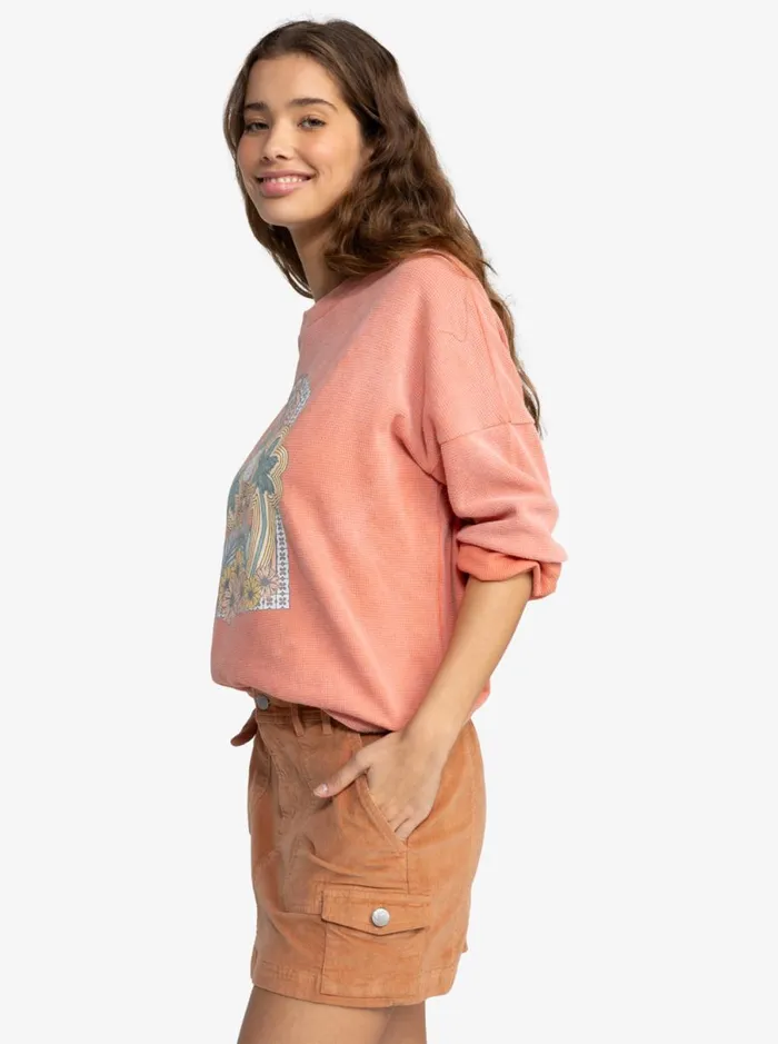 Roxy Roll With It 8211 Mini Skirt Camel WomenKids Skirts