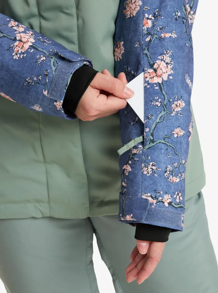 Roxy Roxy Jetty 8211 Snow Jacket Wild Wind Chloe Blossom Women Jackets and Coats