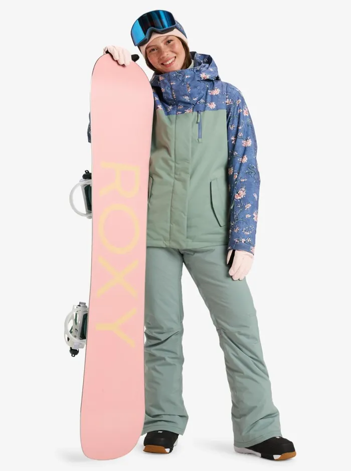 Roxy Roxy Jetty 8211 Snow Jacket Wild Wind Chloe Blossom Women Jackets and Coats